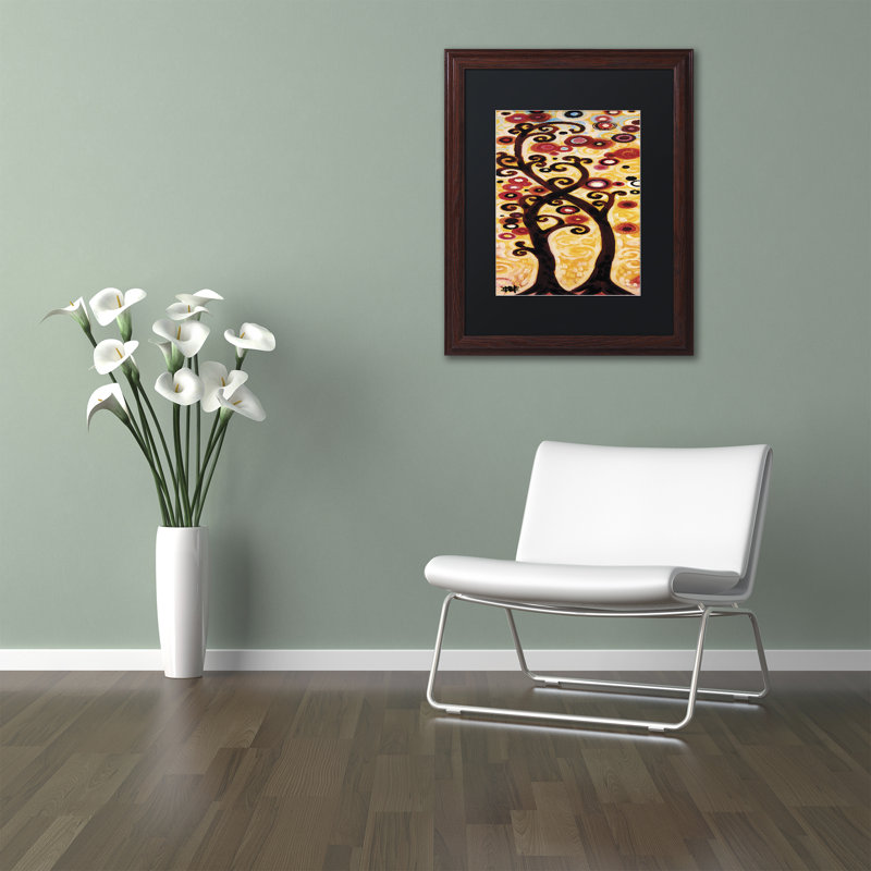 « 012 », reproduction d’art encadrée, Noir, H 14 po x l 11 po x P 0,5 po
