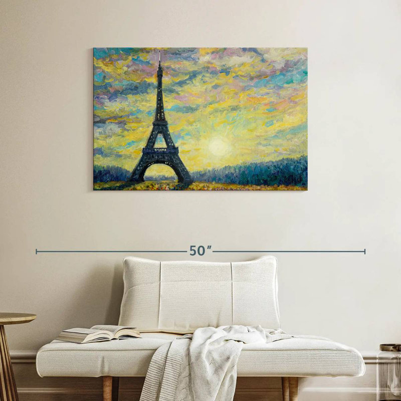 Lilie Eiffel Tower, 26" H x 39" W