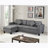 Upholstered L-Shaped Sectional Reversible-1605082806