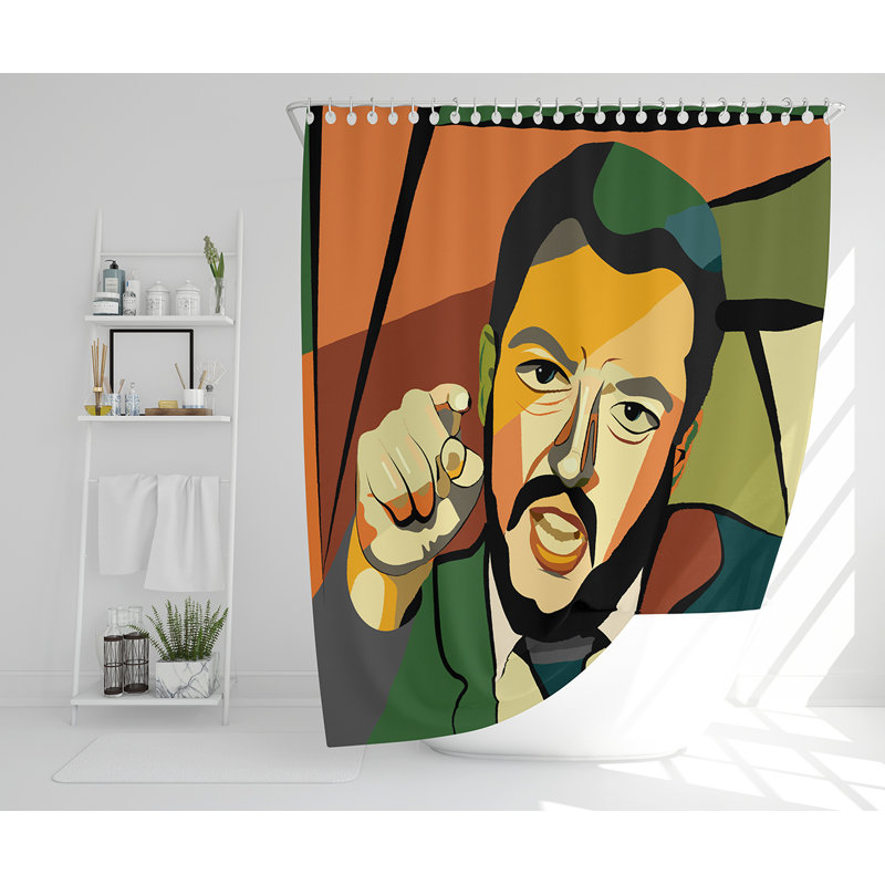 Ellalee 13 Piece Polyester Shower Curtain Set