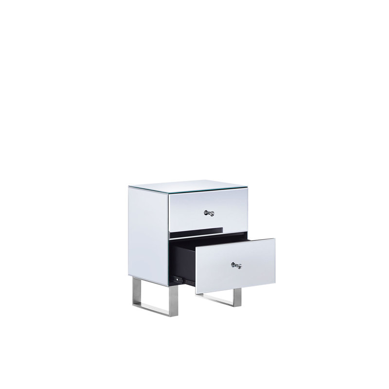 Noyes 48cm W Bedside Table