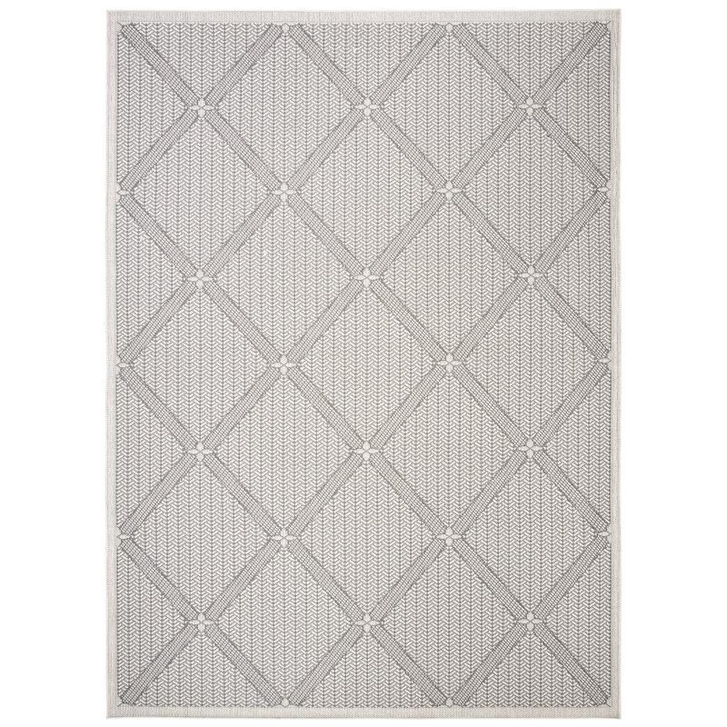 Martha Stewart Indoor Outdoor Performance Machine Washable Geometric Indoor/Outdoor Area Rug, Rectangle 8' x 10'