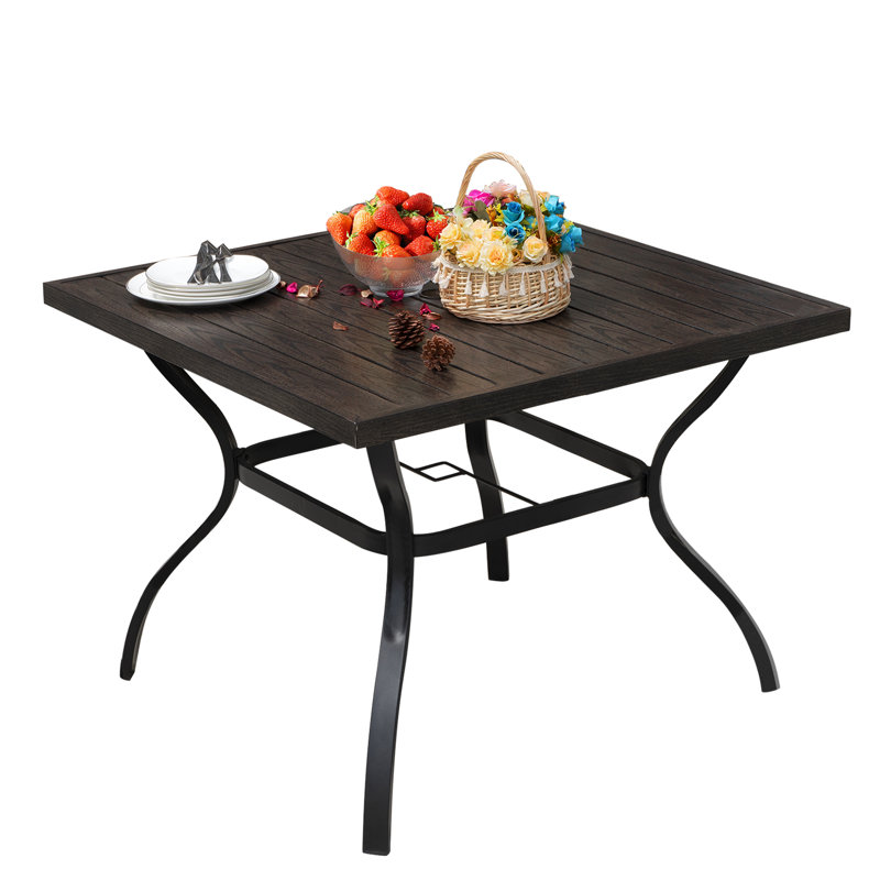 4 - Person Patio Dining Set with Square Table