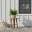 Outdoor UV-Rated Fern in Fiberstone Pot-748258957
