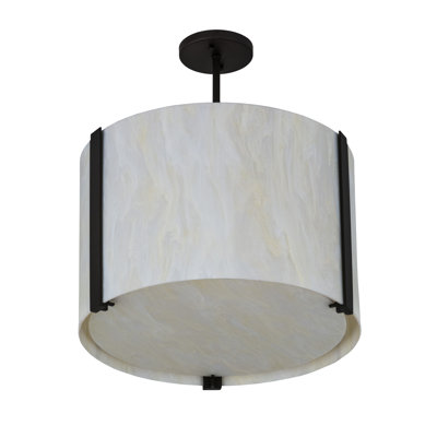 Zenda 4 - Light Semi Flush Mount