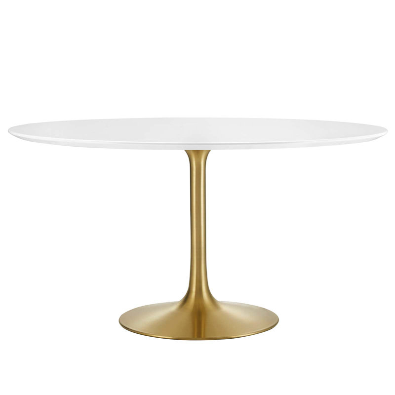 Table de salle à manger Lippa, Or