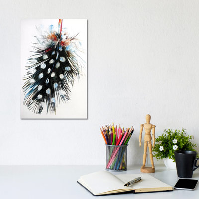 Feather II by Anna Brigitta Kovacs - Wrapped Canvas Print