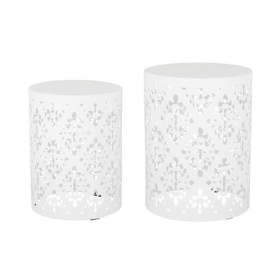 Metal S/2 End Table