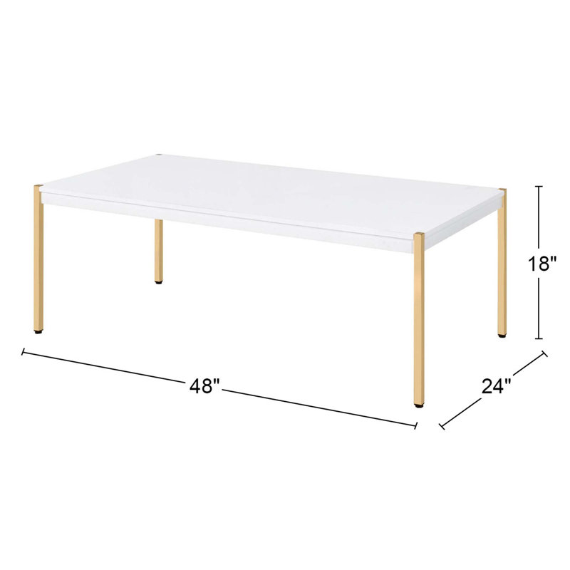 Table basse rectangulaire