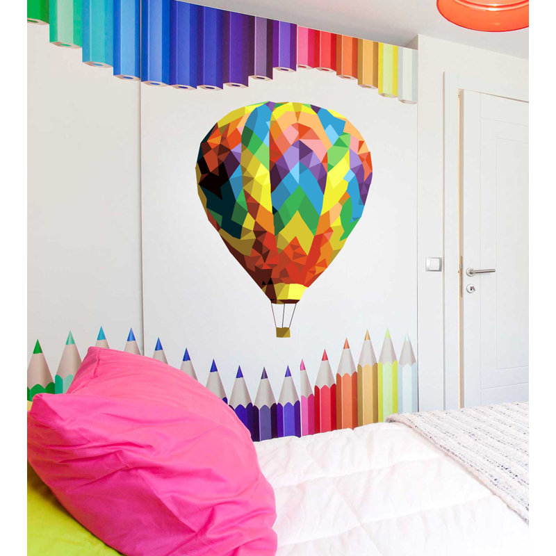 Abstract Wall Decal, 33" H x 42" W