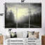 Power Lines Winter Scenery Fog I - Ensemble de décoration murale Power Lines-107749365-107749368