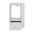 Meuble-lavabo autoportant de 20 pouces avec lavabo en céramique, conception à un trou de robinet, armoire avec tiroir à fermeture en douceur et tablettes latérales ouvertes avec barre à serviettes-1837257251