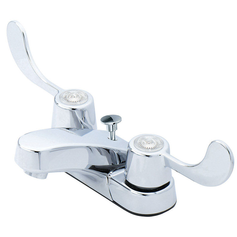 Robinet de salle de bain central à