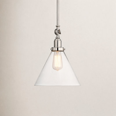 Catalina Dimmable Glass Single Light Pendant