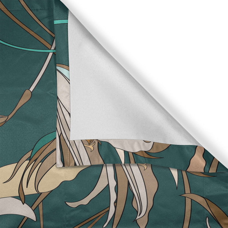Semi Sheer Curtain Pair