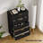 27" Wide Fluted 5-Drawer Dresser, Modern Wooden Chest for Hallway-107194599