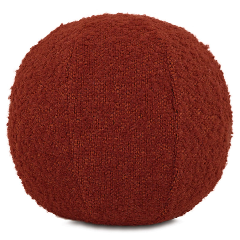 Coussin décoratif Marl Boucle, Brique