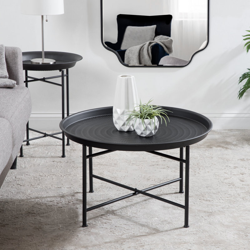 Kuehl Single Coffee Table, Black