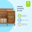 Kalani 4-In-1 Convertible Crib and Changer-97317560