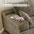 139.4" Modular Sectional Sofa, U-Shaped Minimalist Couches with 2 Ottomans Chaise, Modern Deep Seat Convertible Sleeper Sofa Bed,Cloud Plush Corduroy Fabric, No Assembly Required, 6 Seater-1593432098