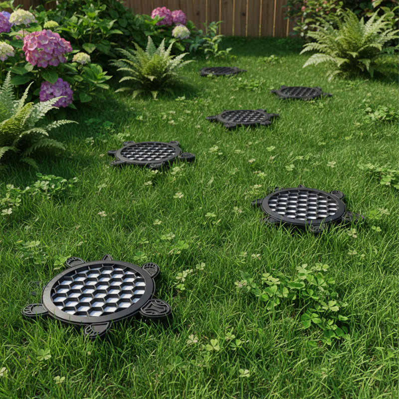 Weather Resistant Rubber Animals Stepping Stone