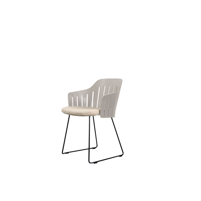 Choice Chair Shell Indoor/Outdoor in Taupe