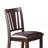 Upholstered Counter Height Chairs, Set Of 2