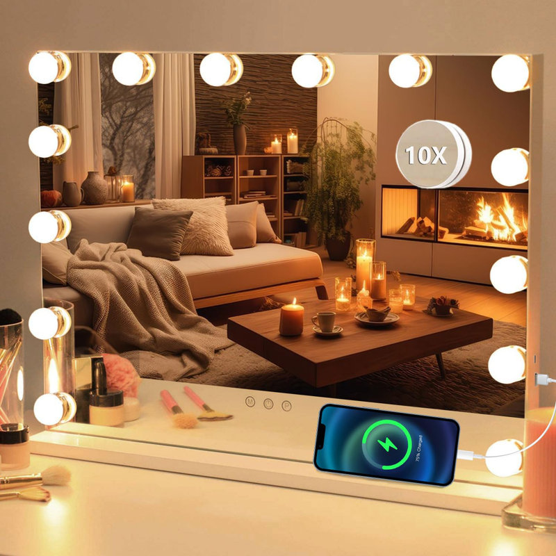 Bhavini Metal Rectangle Floor Mirror