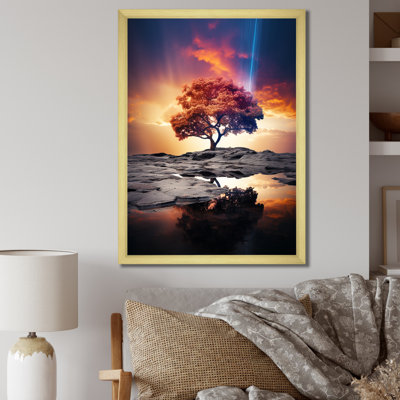 «Tree Rainbow Ethereal Radiance», reproduction sur toile