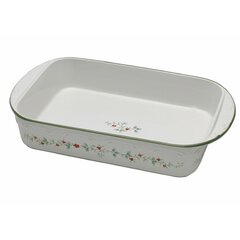 Lodge Stoneware 9 In. x 13 In. Red Baking Pan - Foley Hardware