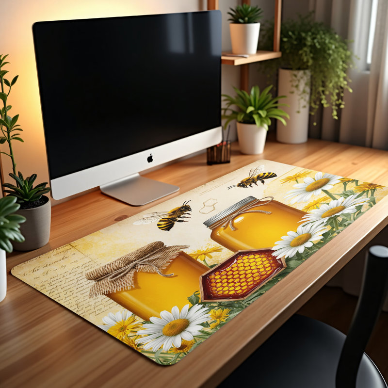 Polyester Desk Pad, 23.6x13.8
