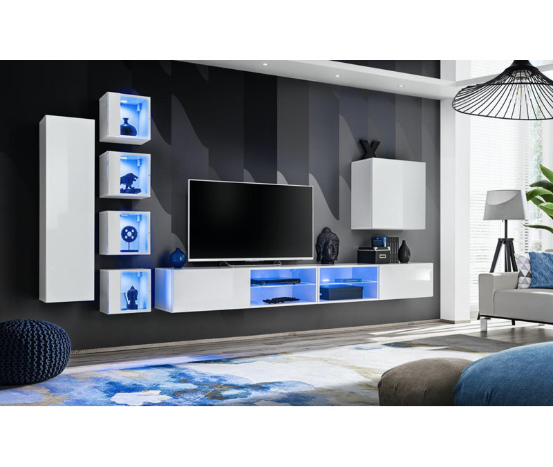 Unfinished with Fireplace Included, White