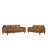 Soria Top-Grain Leather Sofa, Brown
