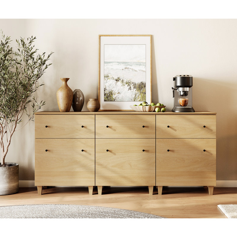 Buffet décoratif Lysiane, Oak
