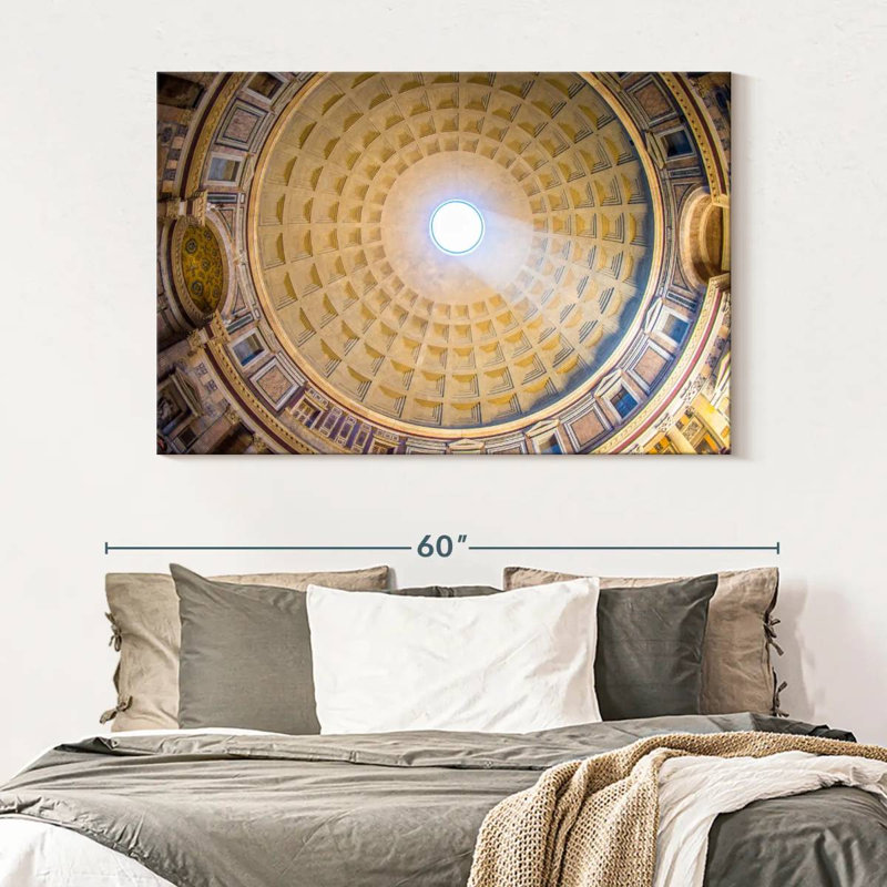 Lilie The Pantheon's Oculus, 34" H x 51" W