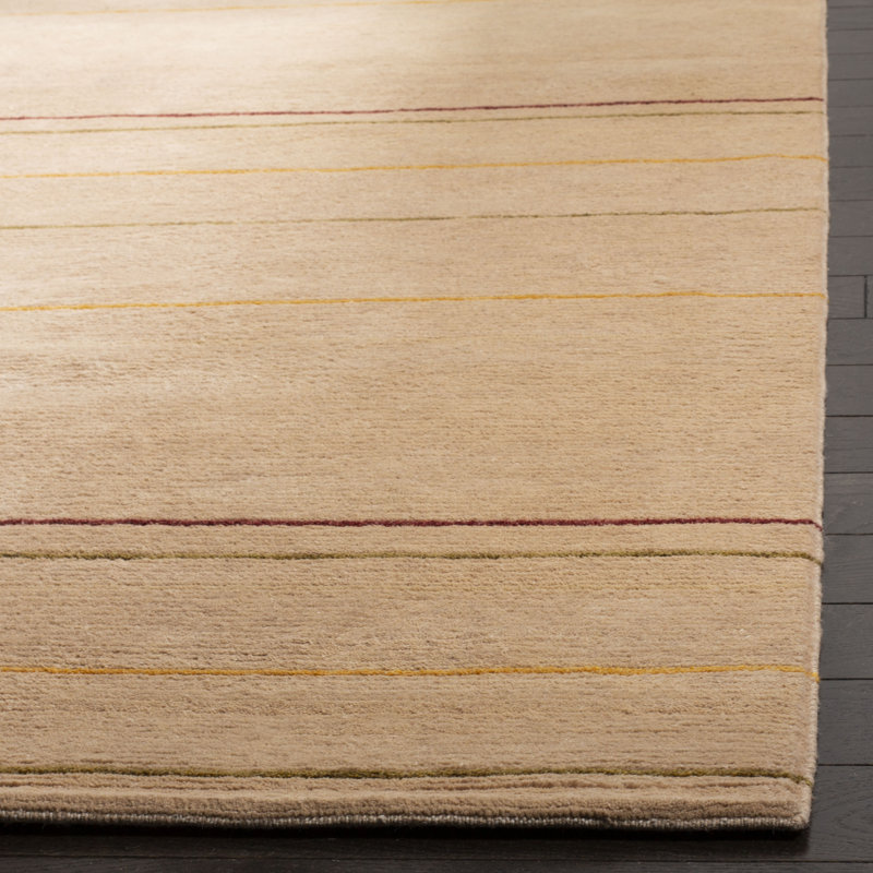 Tapis rayé en laine Imko