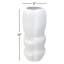 Vase en grès céramique moderne avec forme sculpturale et motif texturé-835191516