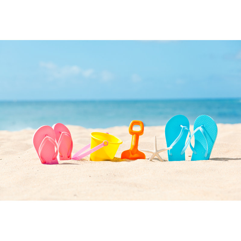 Summer beach vacation, 81cm H x 122cm W