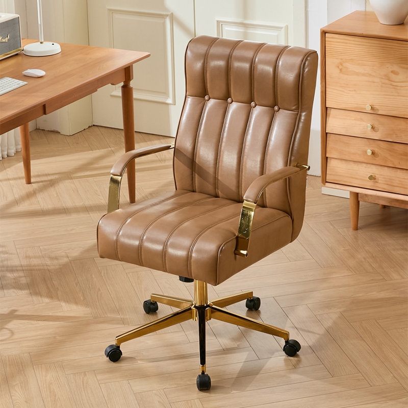 Office Chair, Brown