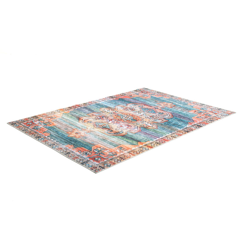 Persian Machine Woven Area Rug, Rectangular 140 x 200cm