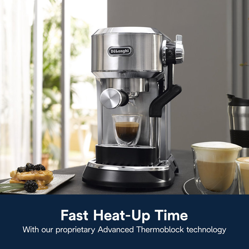 Dedica Maestro Plus Espresso Machine with Automatic Steam Wand