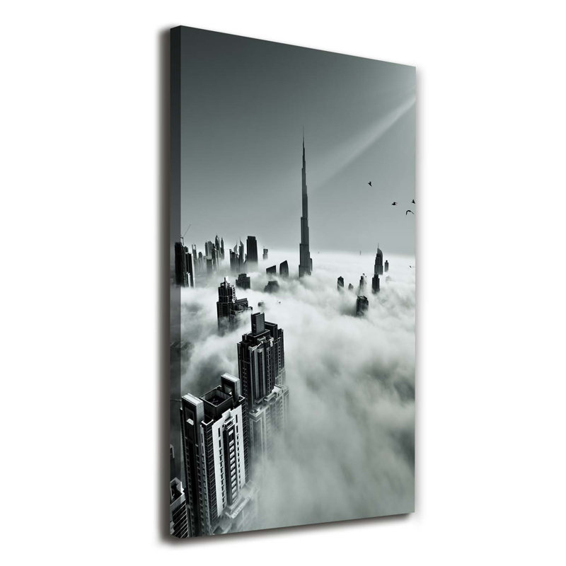 Skyscrapers - Wrapped Canvas Print