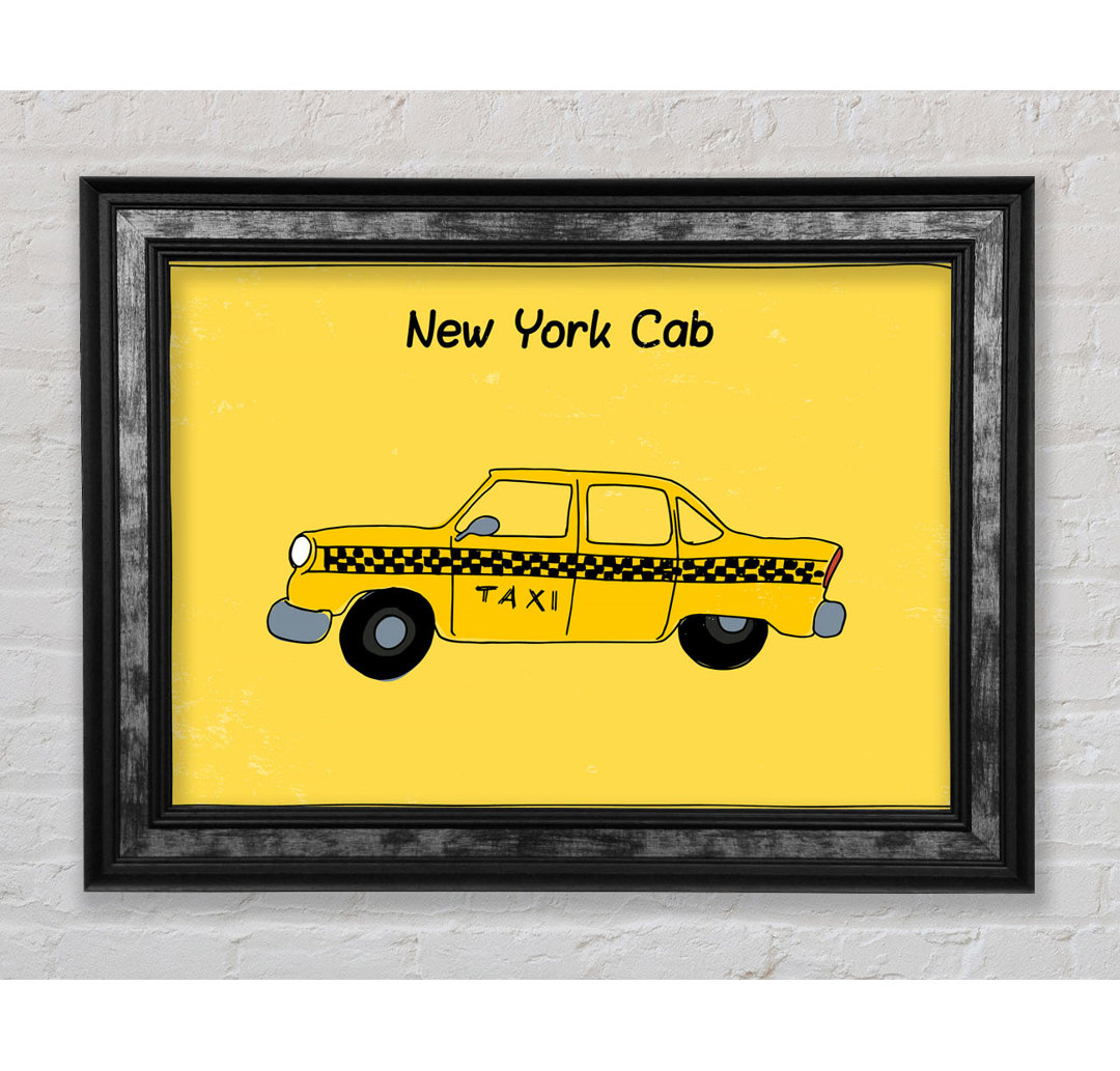 Nyc Retro Cab - Druck