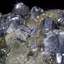 Galena on Pyrite - Mine Naica, Mexique