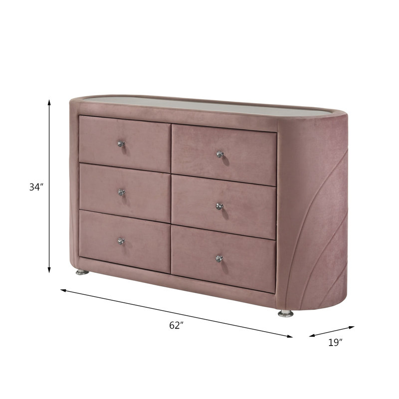 Commode 6 tiroirs Elland
