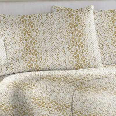 Pointehaven Cotton Percale Printed 2 pc Pillow Cases