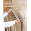 Cintre pour pantalons pliable en acier inoxydable-1768208140