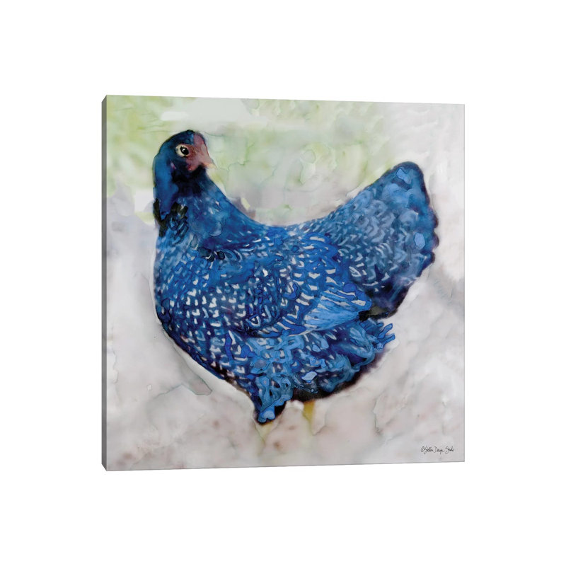 Rooster II by Stellar Design Studio - Gallery-Wrapped Canvas Giclée on Canvas, 93.98cm H x 93.98cm W, Wrapped Canvas