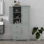 Armoire de rangement haute et large avec tiroirs-113855020
