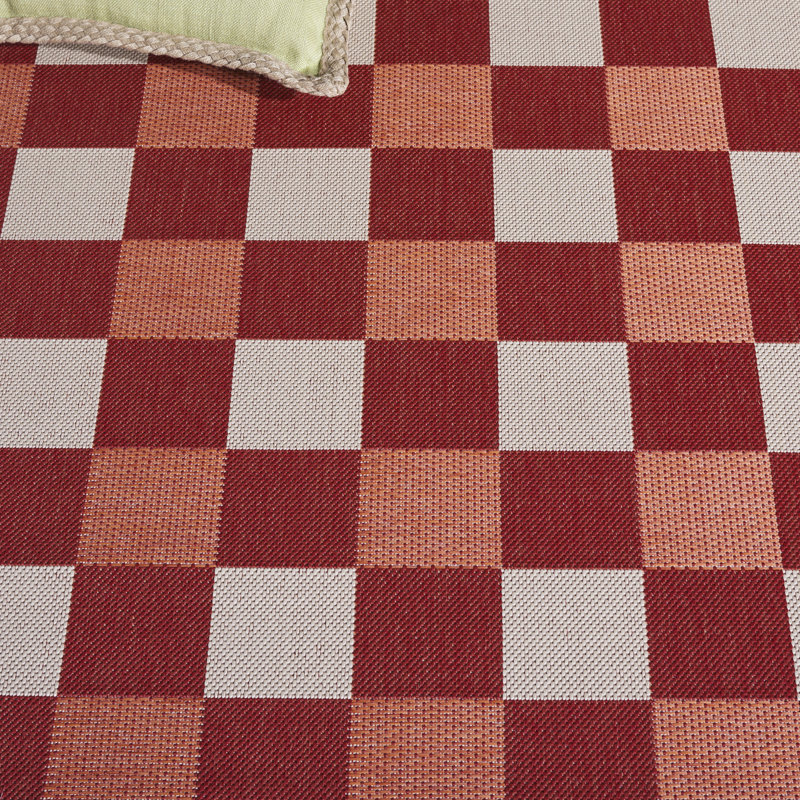 Courtyard 6443 Geometric Indoor/Outdoor Area Rug, Rectangle 9' x 12'